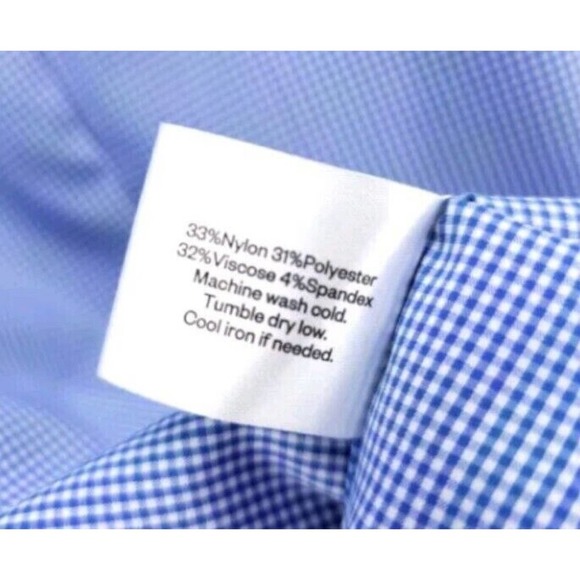 MINISTRY OF SUPPLY Gemini Woven Shirt Mens Size XXL Standard Blue NWT $125 - Picture 9 of 11